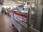 The Stevens Point Brewery's bottle drop packing machine.